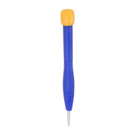 HARFINGTON Plastic Screwdriver 1.8mm Slotted Head Screw Driver Ceramic Repair Hand Tool with Rotatable Cover for High Frequency Maintenance Circuit Adjustment