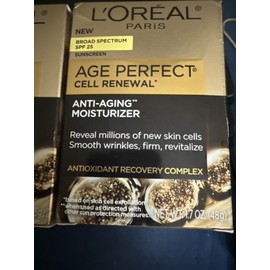 L'Oréal 2 Pc Set L'Oreal Paris Age Perfect Cell Renewal Anti-Aging Day & Night Exp 03/25