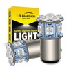 Ruiandsion 2pcs 6V 1157 LED Bulb 5050 12SMD Red BAY15D