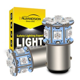 Ruiandsion 2pcs 6V 1157 LED Bulb 5050 12SMD Red BAY15D LED Light Bulbs for Brake Lights Stop Parking Lights Tail Lights