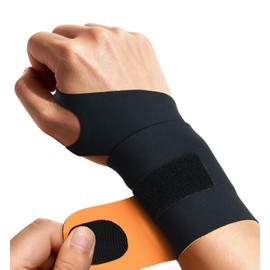HiRui Ultra-Thin Elastic Wrist Brace Wrist Wraps, Compression Wrist Straps Wrist Support for Carpal Tunnel Arthritis Tendonitis Sprains Wrist Pain Workout Weightlifting Tennis, Soft and Comfortable