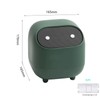 AIWE7D Small Desktop Trash Can with Lid for Desk Trash