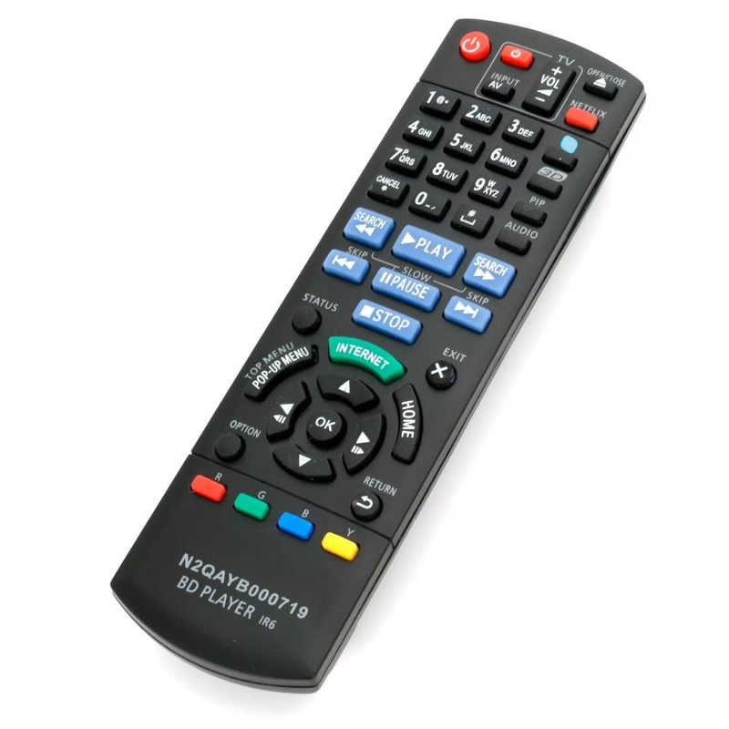 For Panasonic N2QAYB000719 Replace Remote Control for Panasonic DMPBDT120?DMPB