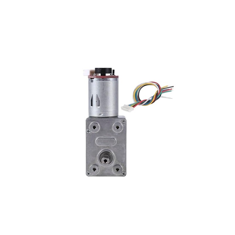 FTVOGUE Motor Reductor de DC 12V Encoder de Motor de