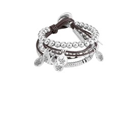 Uno de 50 WHAT A MESS Bracelet, Sterling Silver-Plated, Handcrafted in Spain