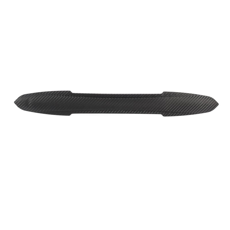 4PCS Bumper Guard Strip Carbon Fiber Pattern Textured 43cm Length