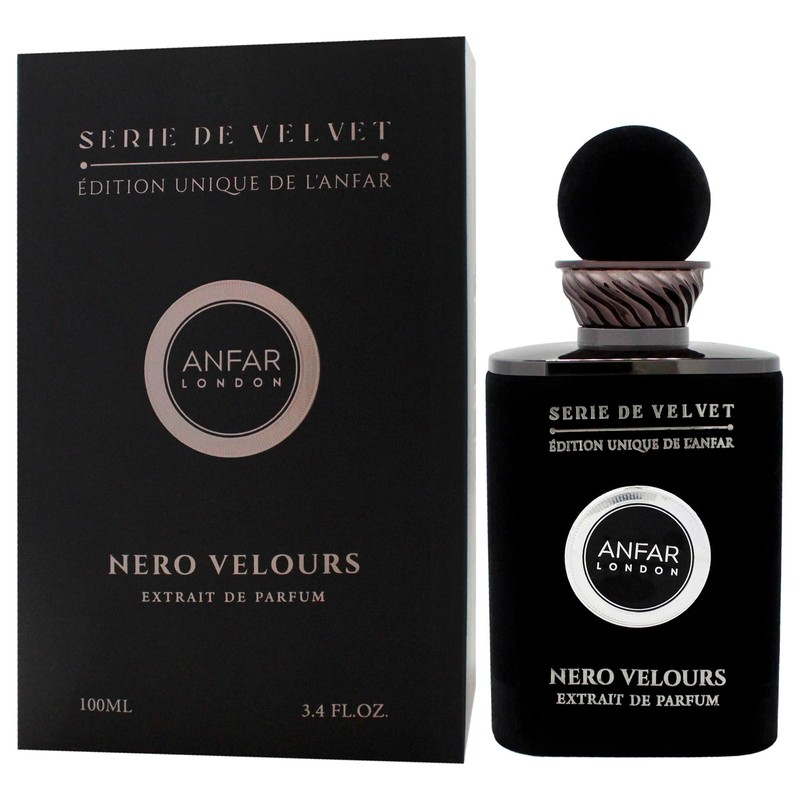 Anfar Serie De Velvet - Nero Velours for Men -