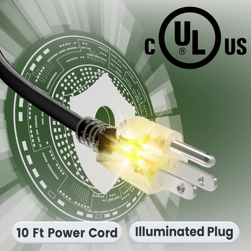 SnulyHeet Electric Heat Cable for Roofs and Gutters with Clips