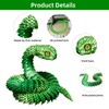 3D Printed Toys Snake 2Pcs, 3D Printed Fidget Toy, Collectable