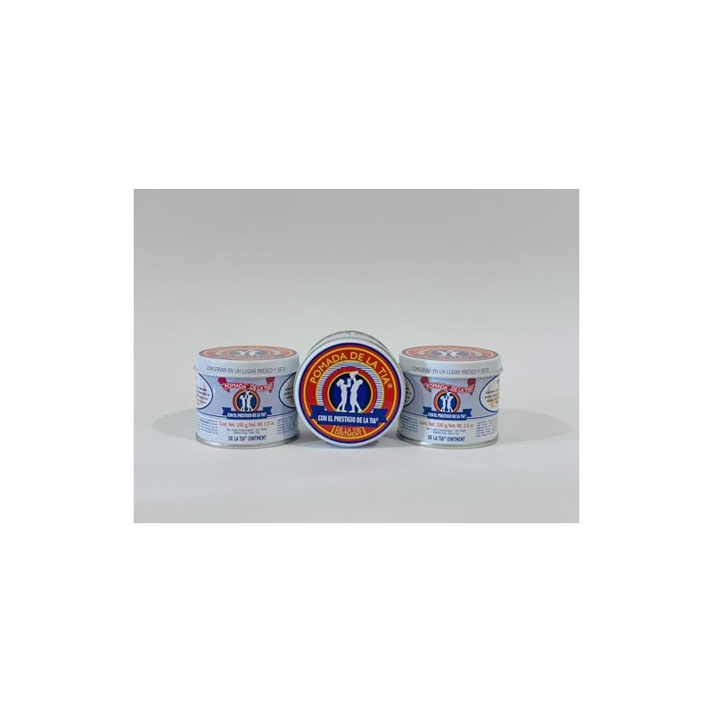 Pomada DE LA TIA, 3x100g, Fórmula para Uso Humano