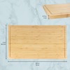 BambooMN Jenn Air Bamboo Range Burner Cutting Board, New Vertical
