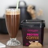 GymQueen Protein Coffee Matcha Raspberry 450 g, High Protein Coffee,