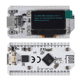 DORHEA 2PCS ESP32 OLED WiFi Kit V3 0.96” OLED Development Board ESP-32 USB Type-C 0.96 Inch Display WiFi Bluetooth Internet Development Board
