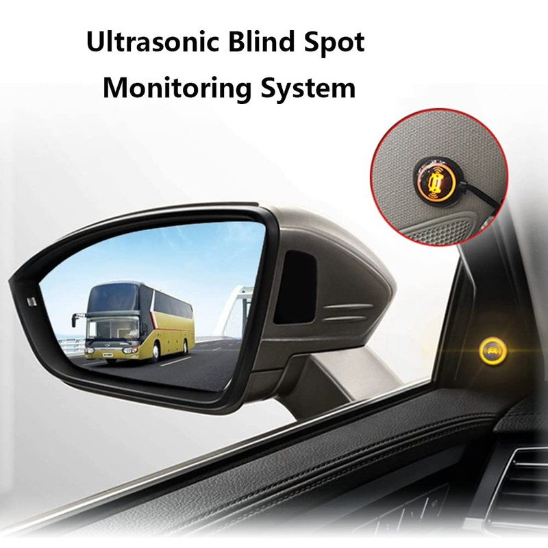 TOTMOX Ultrasonic Blind Spot Detection System Sensor Car Monitoring BSD