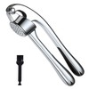 Garlic Press Mashed Garlic Crusher Peeler Chopper Garlic Puree Maker