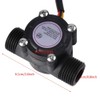 Keenso Sensor de flujo de agua DN15 G12, sensor de