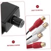 Mikinona RCA Audio Level Controller for Car Volume Amplifier Dual