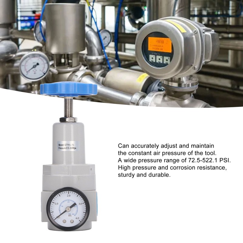 Air Compressor Pressure Regulator G1/2in 0.5‑3.6Mpa Control Valve Controller with