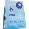 Oath Nutrition Clear Whey Isolate Protein Powder, Blue Razz Coconut,