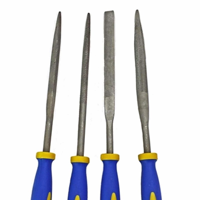 Dapetz ® 6" 150mm Small Warding Needle File Set 4