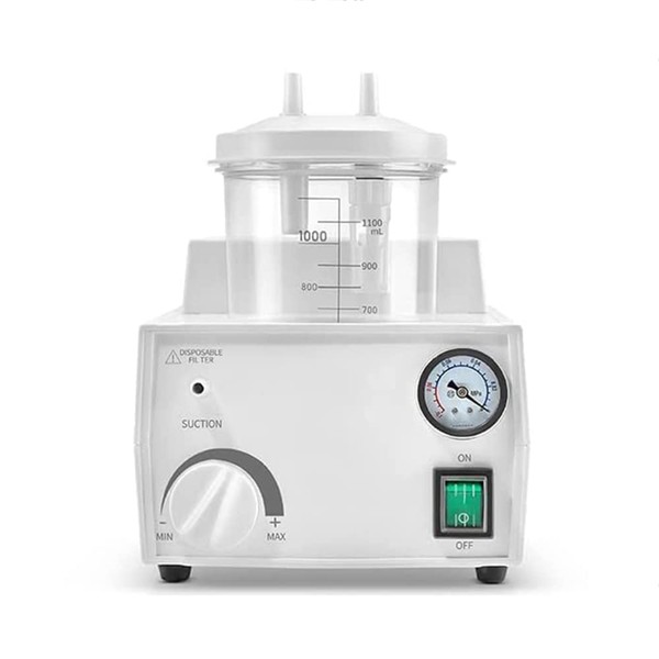 WAn2SHI0SY22 1000ml Portable Veterinary Suction Machine for Home Use 110V