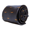 Frederick Thomas navy men-s tie with canoe kayak embroidered design