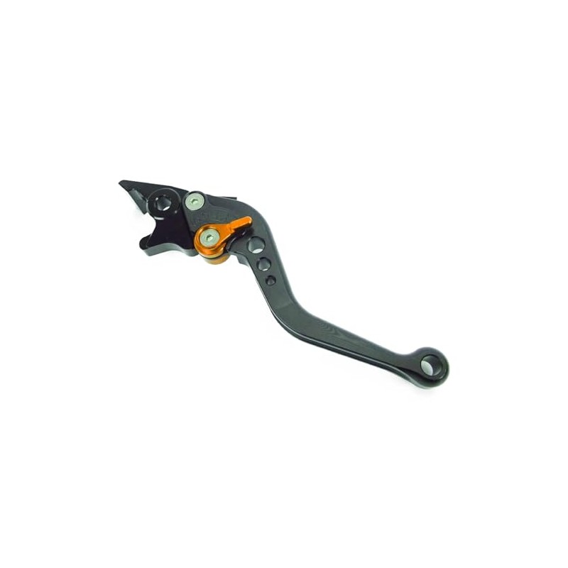 Cm6 Black (Orange) Matte 125cc CUB Brake Lever with 6-Step