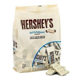 Hersheys Hershey's Cookies 'n' Crème Snack Size Candy Bar, Bulk 2 Pounds Bag
