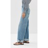 FRAME Women's Le Jane Wide Leg Cuffed Jeans, Varsity Blues,