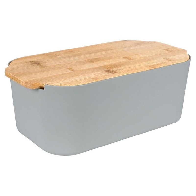Vilde Bread Bin with Wooden Board Bread Basket Bread Bin