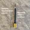 Shower Bath Brush Long Handle Removable Fine Fluffy Soft Scrubber