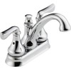Delta Faucet 25704LF Aubrey Two Handle Centerset Bathroom Faucet, Chrome