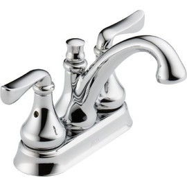 Delta Faucet 25704LF Aubrey Two Handle Centerset Bathroom Faucet, Chrome