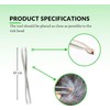 Tick Removal Tweezers Set 3 + 1 with Case –