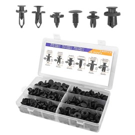 Flaconi 190PCS Bumper Clips,Car Clips,Car Clips Fasteners,Plastic Rivets,Automotive Clips,Retainer Clips,Car Bumper Clips,Automotive Plastic Fasteners,Car Retainer Clips,Applicable to Most Models