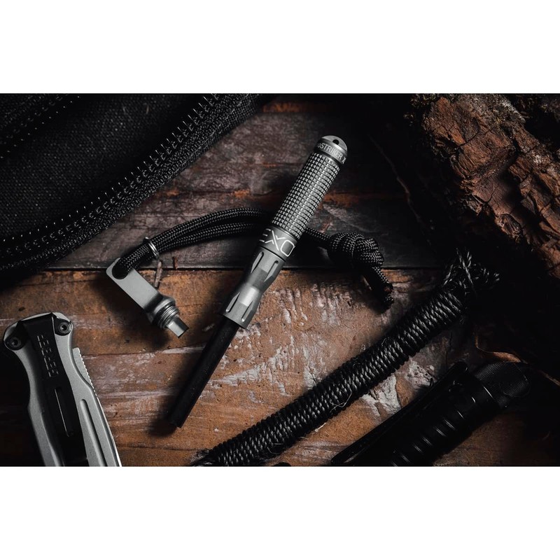 Exotac nanoSTRIKER XL Self Contained Ferrocerium Fire-Starter with Stainless Steel