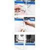 Chengsi Cable Sleeve Organizer Cord Wire Wrap Coiled Tube Cable
