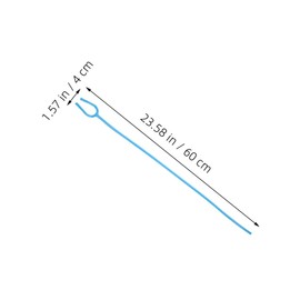 BUGUUYO 3pcs Y Shaped Stethoscope Replacement Tubes Flexible Plastic Hose for Accurate Sound Transmission Easy to Clean and Durable for Clinical Use