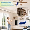 Cobweb Duster with Extension Pole, Spider Web Brush, 100" Microfiber
