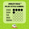 Jolly Pets Jolly Egg Dog Toy, 12 Inches/Large, Red