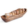 Olive Wood Bowl, Baguette and Bread Bowl, High-Quality Bowl with