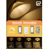 CRLight LED Candelabra Bulb 25W Equivalent 250 Lumens, 3000K Soft