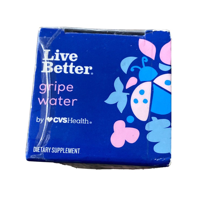 Live Better Baby Organic Gripe Water for Infants & Babies