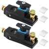 2Pcs Battery Disconnect Switchs, 12V/24V Battery Shut Off Switch, High