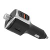 Bluetooth 5.0 FM Transmitter Dual Screen Display 3 USB Ports