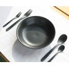 Nagao Festan Teaspoon, Black, 18-8 Stainless Steel, Made in Japan