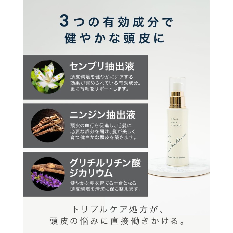 Scalp Moisturizing Lotion, Dandruff, Itching, Drying, Hair Loss, Quasi Drug,