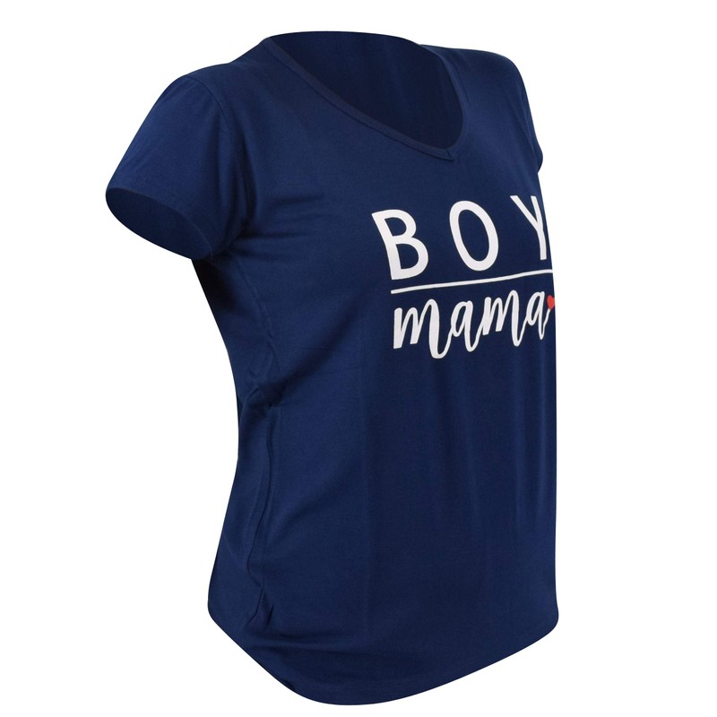 Unique Baby Mamas Boy Mommy and Me - Camisetas para