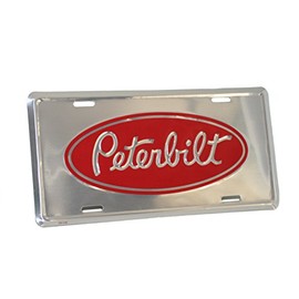 Peterbilt Trucks Motors Trucking Aluminum License Plate for Cars, Trucks & SUVs