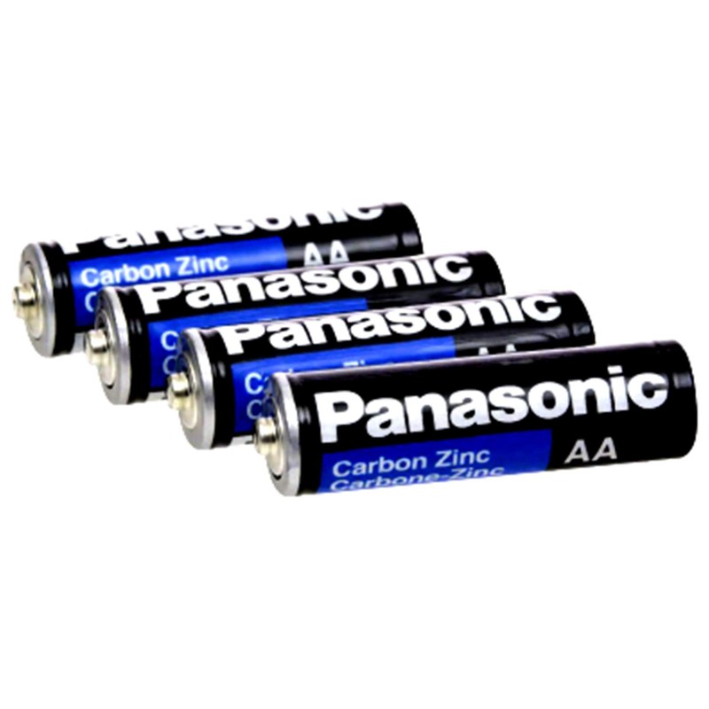 Panasonic 5741 8PC AA Batteries Super Heavy Duty Power Carbon